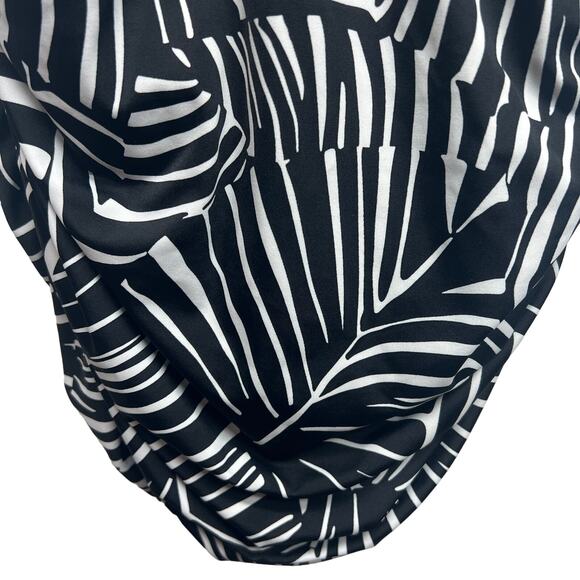 Lane Bryant Black & White Women's Bathing Suit Size 16 Padded Cups - Picture 5 of 16